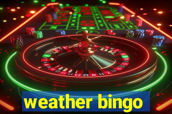 weather bingo