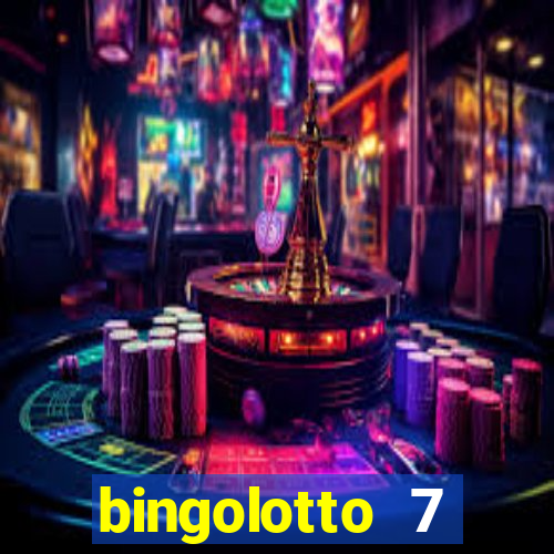 bingolotto 7 januari 2024