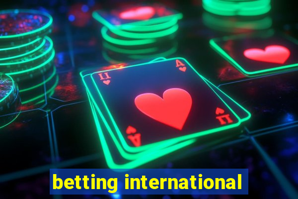 betting international