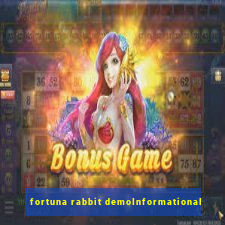 fortuna rabbit demoInformational