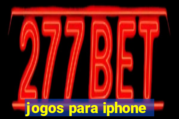 jogos para iphone