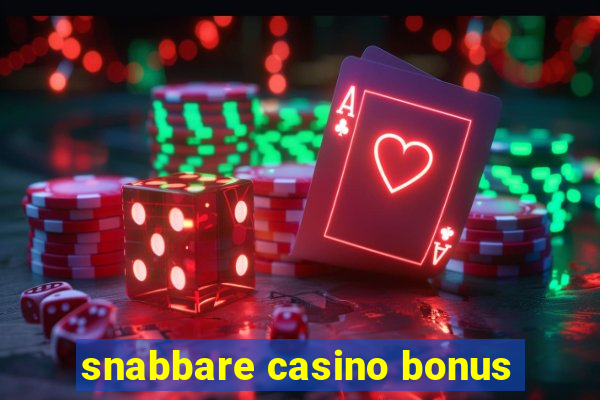 snabbare casino bonus