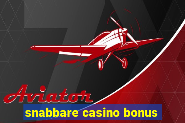 snabbare casino bonus