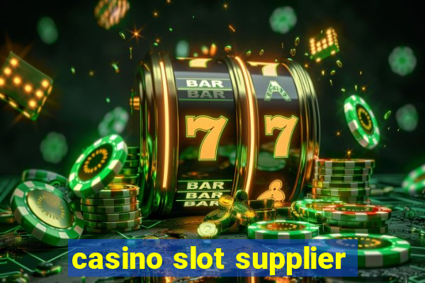 casino slot supplier