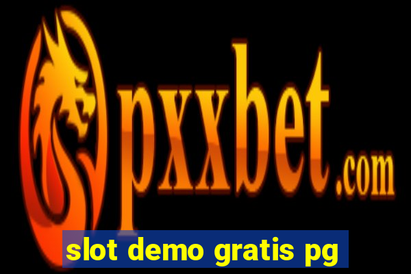 slot demo gratis pg