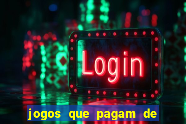 jogos que pagam de verdade sem dep贸sito