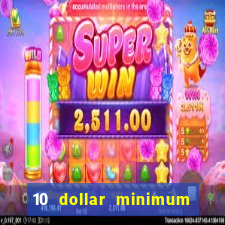 10 dollar minimum deposit casino australia