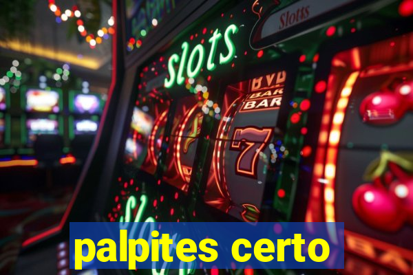 palpites certo