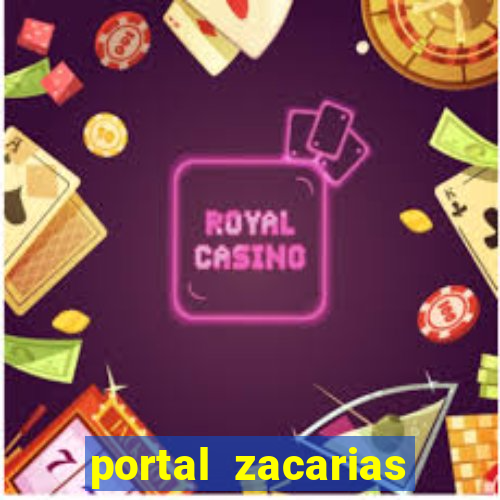 portal zacarias estudante e professor