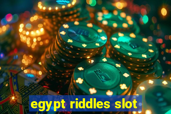 egypt riddles slot