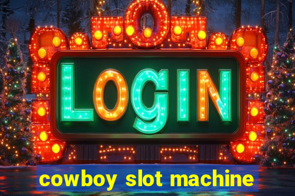 cowboy slot machine