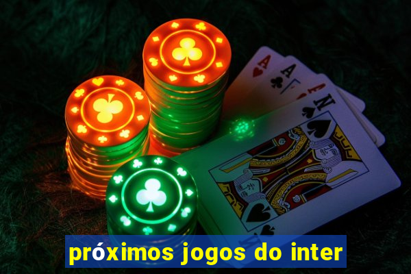 próximos jogos do inter