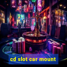 cd slot car mount