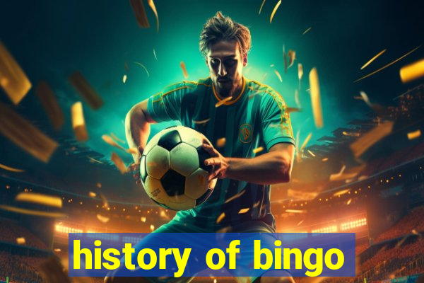 history of bingo