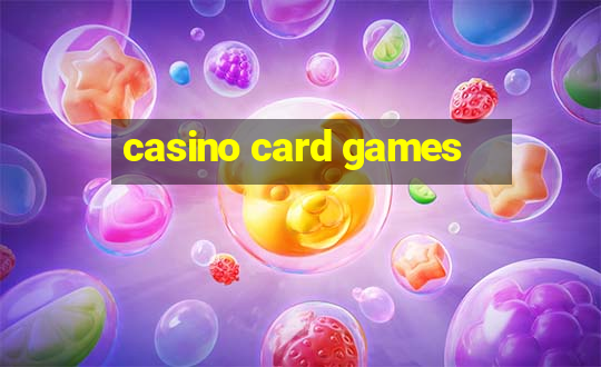 casino card games