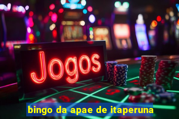 bingo da apae de itaperuna