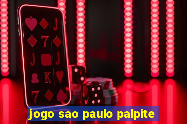 jogo sao paulo palpite