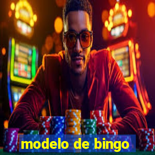 modelo de bingo