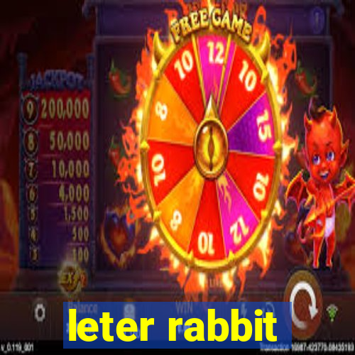 leter rabbit