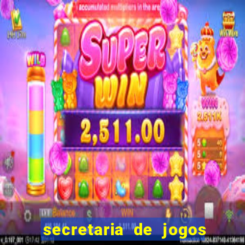 secretaria de jogos e apostas