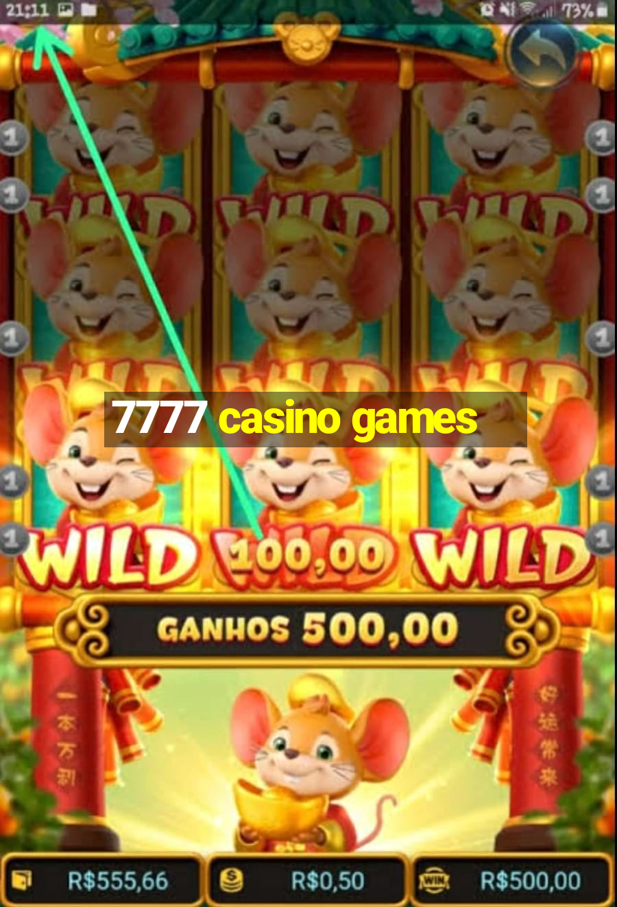 7777 casino games