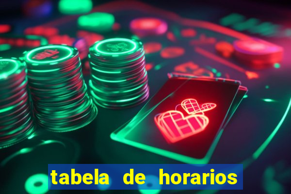 tabela de horarios pagantes do fortune tiger