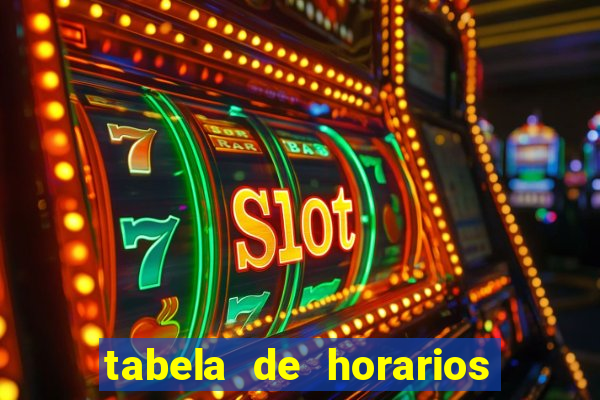 tabela de horarios pagantes do fortune tiger