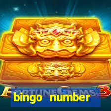 bingo number generator online