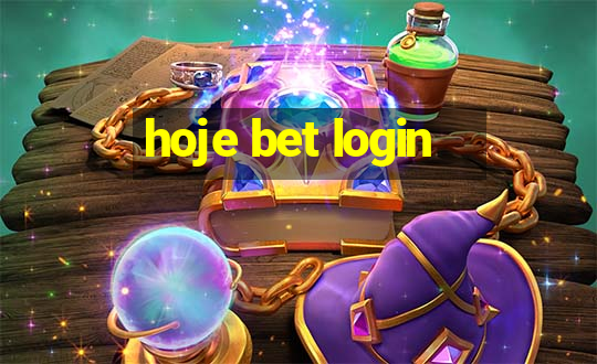 hoje bet login