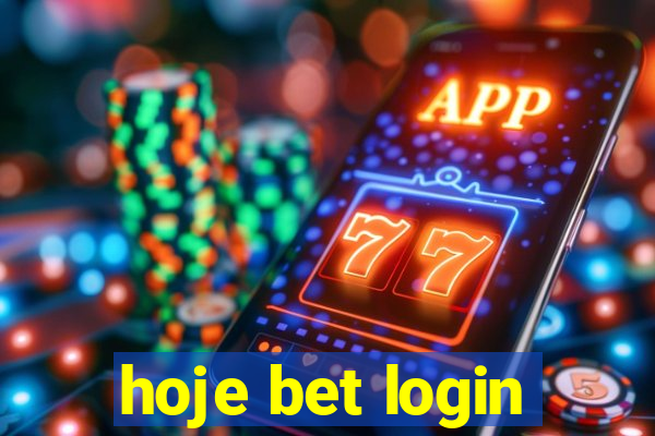 hoje bet login