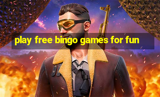 play free bingo games for fun