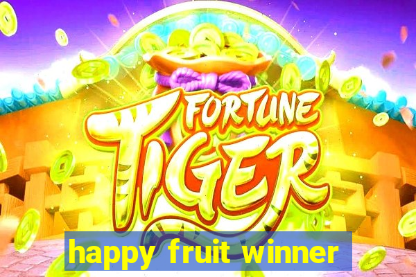 happy fruit winner