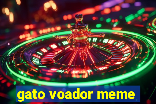 gato voador meme