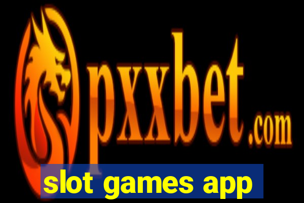 slot games app