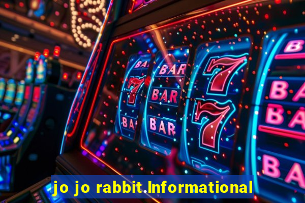 jo jo rabbit.Informational