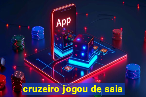 cruzeiro jogou de saia