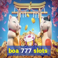 boa 777 slots