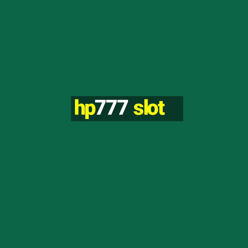 hp777 slot