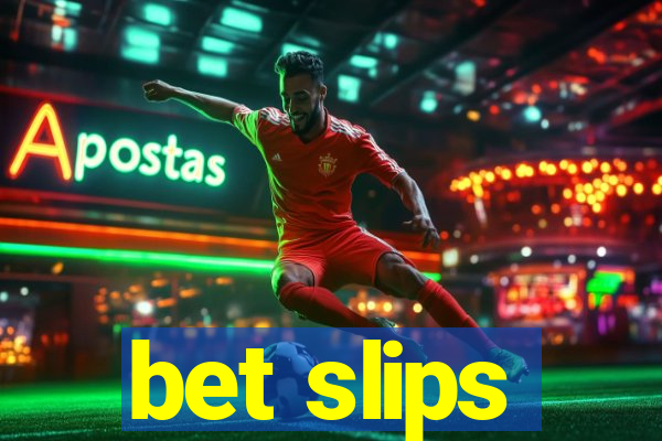 bet slips