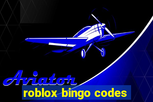 roblox bingo codes