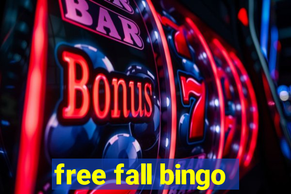 free fall bingo