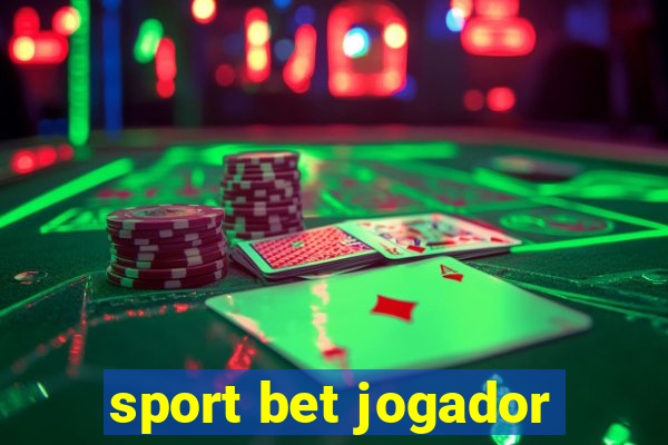 sport bet jogador