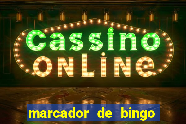 marcador de bingo com ima