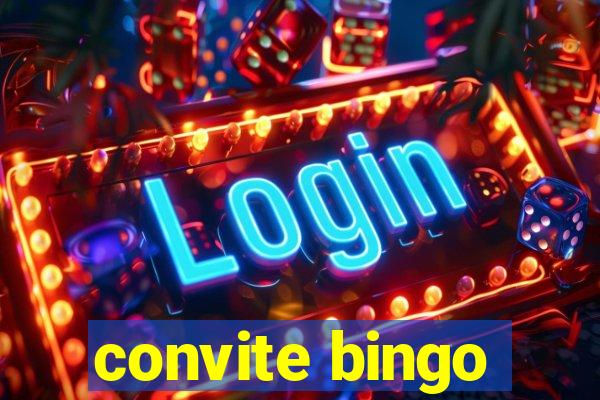 convite bingo