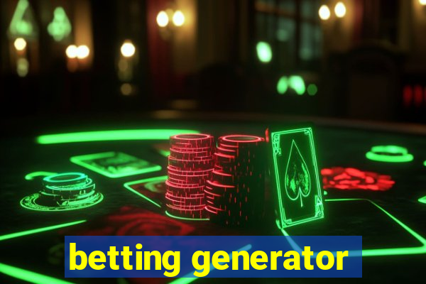 betting generator