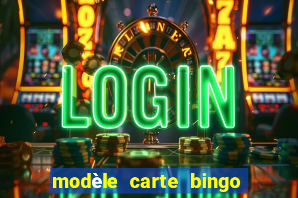 modèle carte bingo quarantaine gratuit