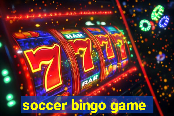 soccer bingo game