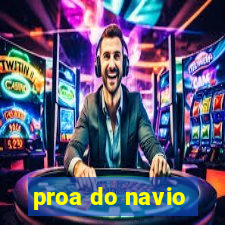 proa do navio