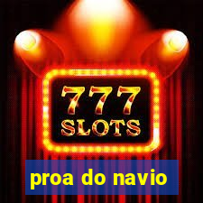 proa do navio