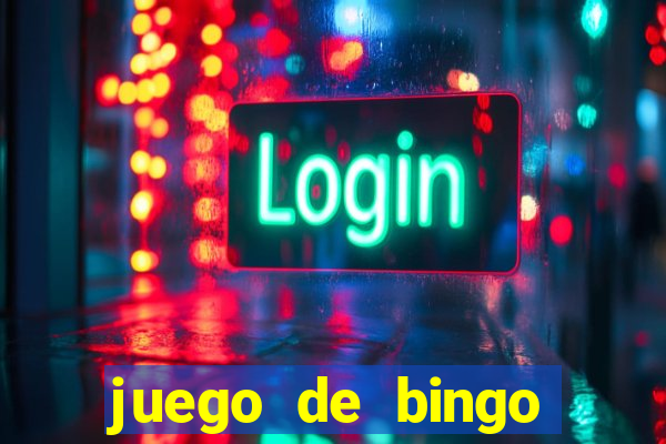 juego de bingo para ganar dinero